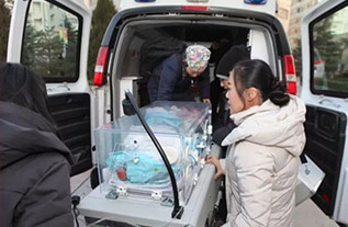 建湖县妇婴监护型护送